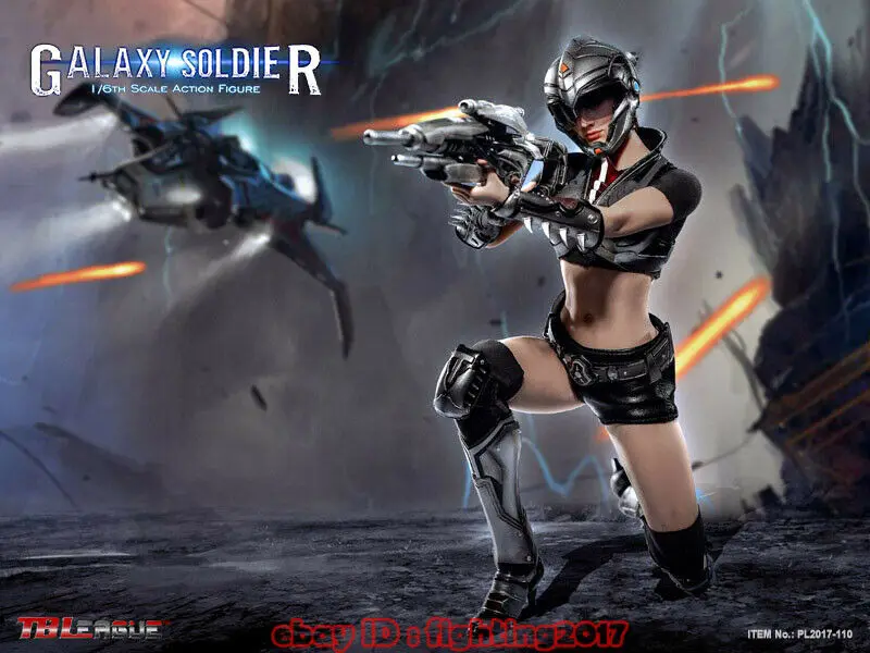 TBLeague PHICEN PL2017-110 1/6 Galaxy Soldier бесшовный Женский Набор фигурок