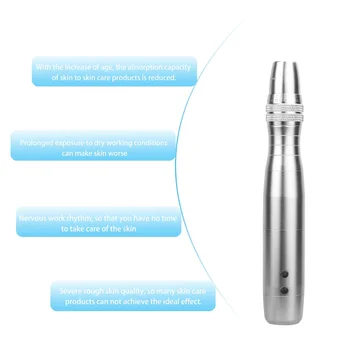 

Deciniee 7 Colors LED Light Photon Micro-needling Pen With Micro Needle Face Wrinkles Marks Acne Scar Removal Electric Dr Pen