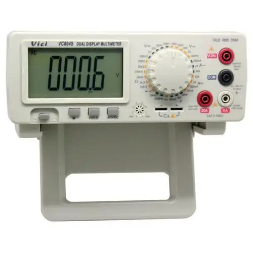 VC8045 고압 벤치 탑 4 1/2 True RMS 디지털 멀티 미터, DCV/ACV/DCA/ACA