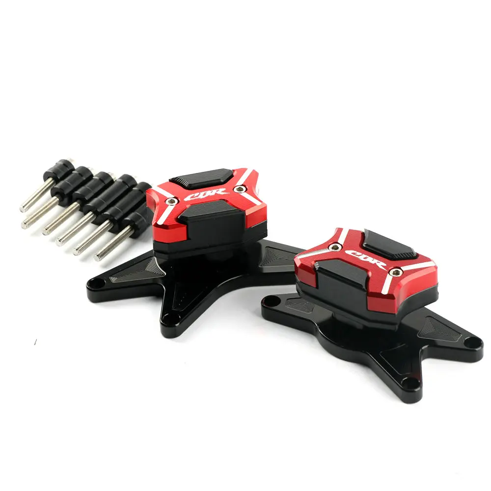 Red Motorcycle Frame Sliders Engine CNC Slider Moto Motocross Crash Pad Falling Protector Guard Cover For HONDA CBR1000RR 2008 - Цвет: Red