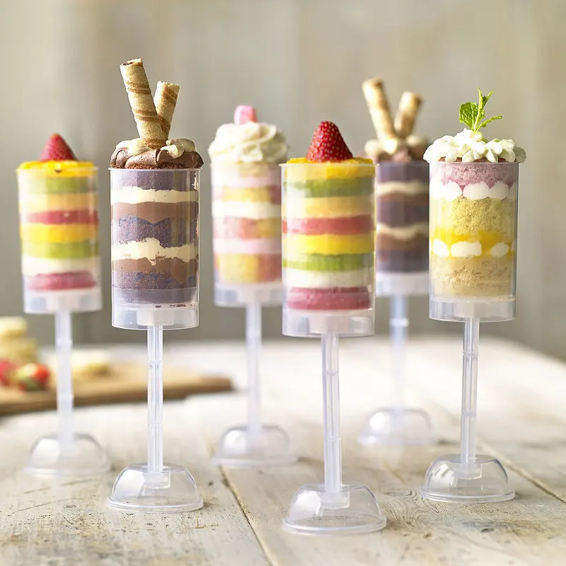 DIY ручной пуш-ап поп-инструмент и других десертов с конфетти пуш-ап контейнеры шутер Поп для вечерние свадебные кексов форма для мороженого