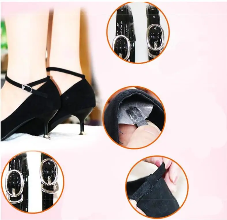 

1Pair Fashion Girl High Heels Adjustable Shoe Belt Ankle Holding Loose Anti-skid Bundle Laces Tie Straps Women Shoelaces
