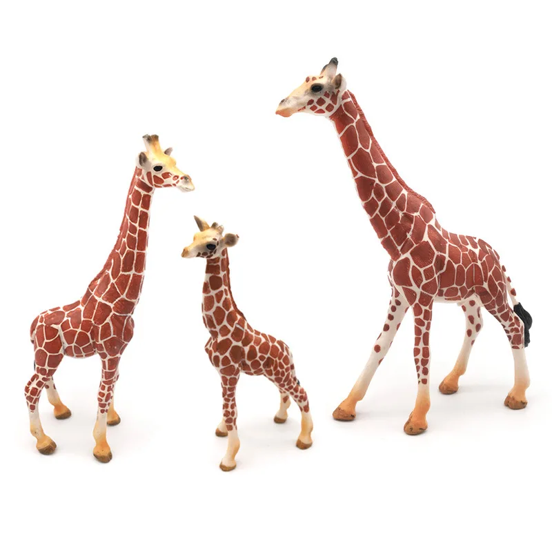 

Wild African Simulation Giraffe Animals Model Figures toys for children Boys Collection
