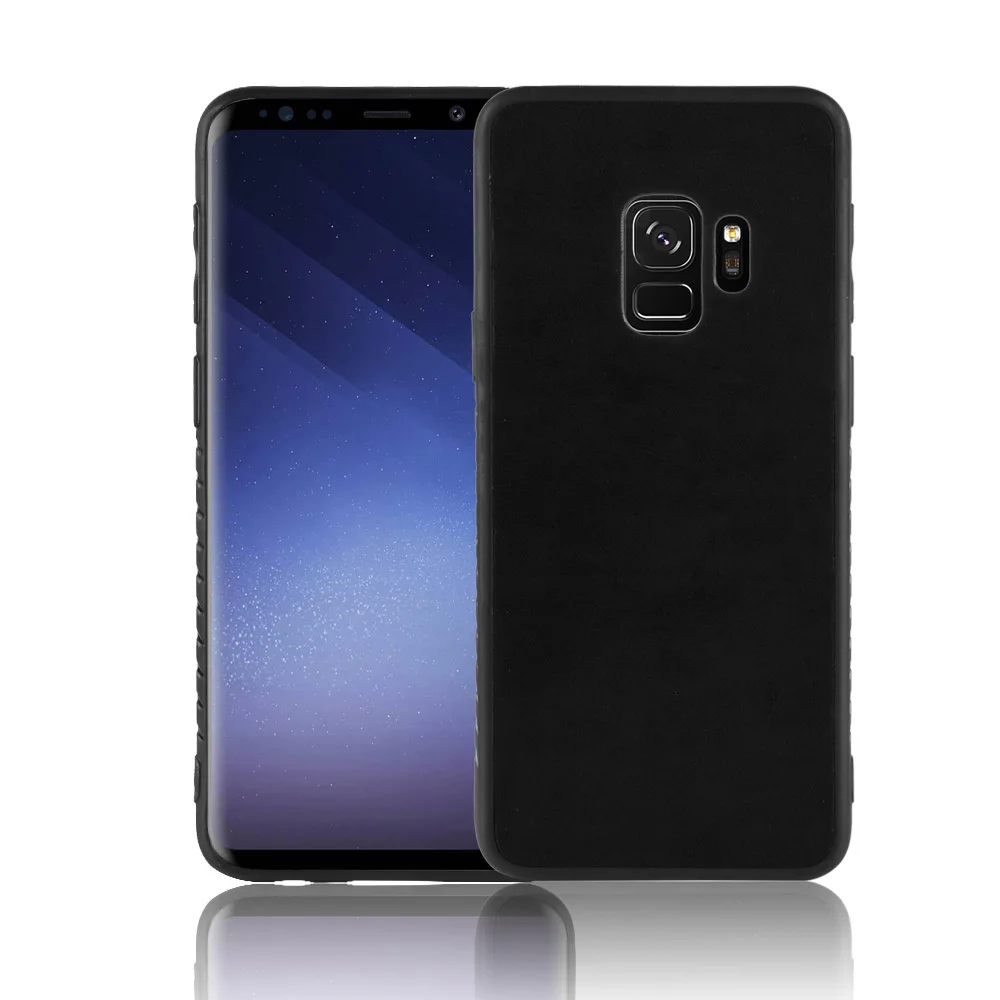 10 шт./лот Alcantara телефон кожаный чехол противоударный чехол для samsung Note9 A6 Plus A6 S9 S9 Plus Funda Coque