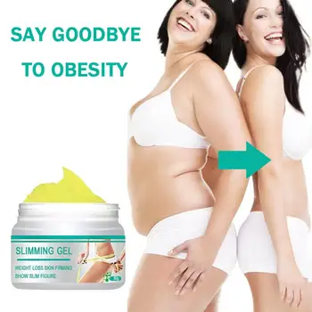

30ml Ginger Slimming Cream Slimming Gel Weight Loss Skin Firming Slim Cream Professional Navel Arm Leg Fat Belly Burning TSLM1