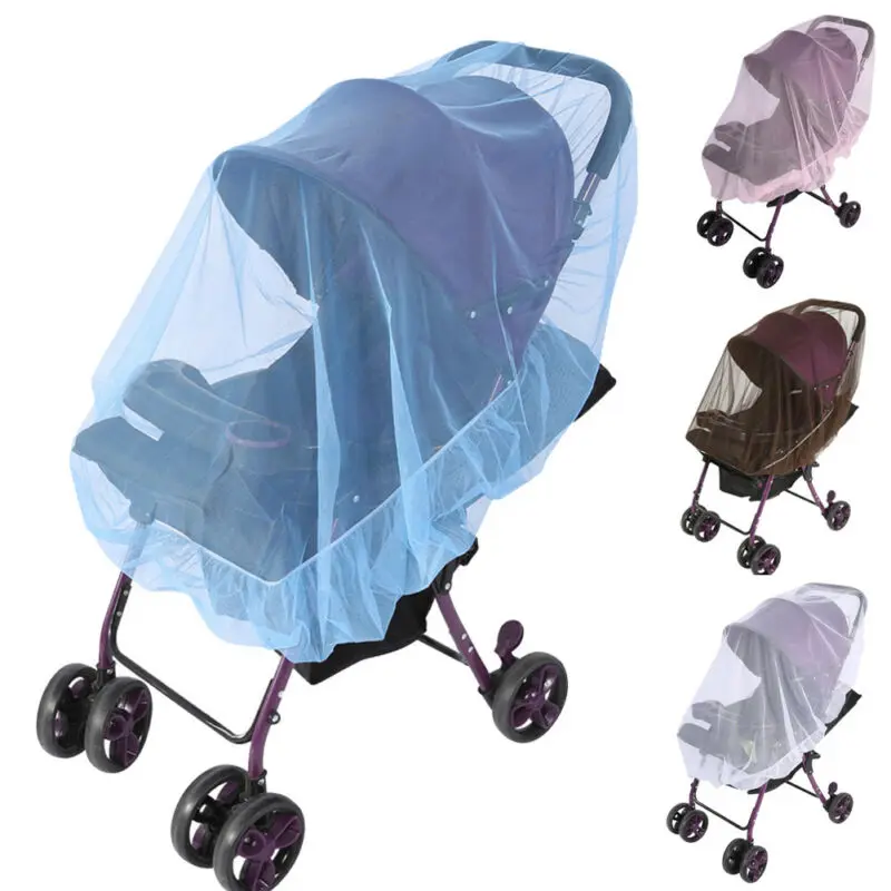 Nuevo Bebé bebé Red Anti-mosquitos para carrito Crip malla Silla de malla de seguridad para bebé asiento de coche