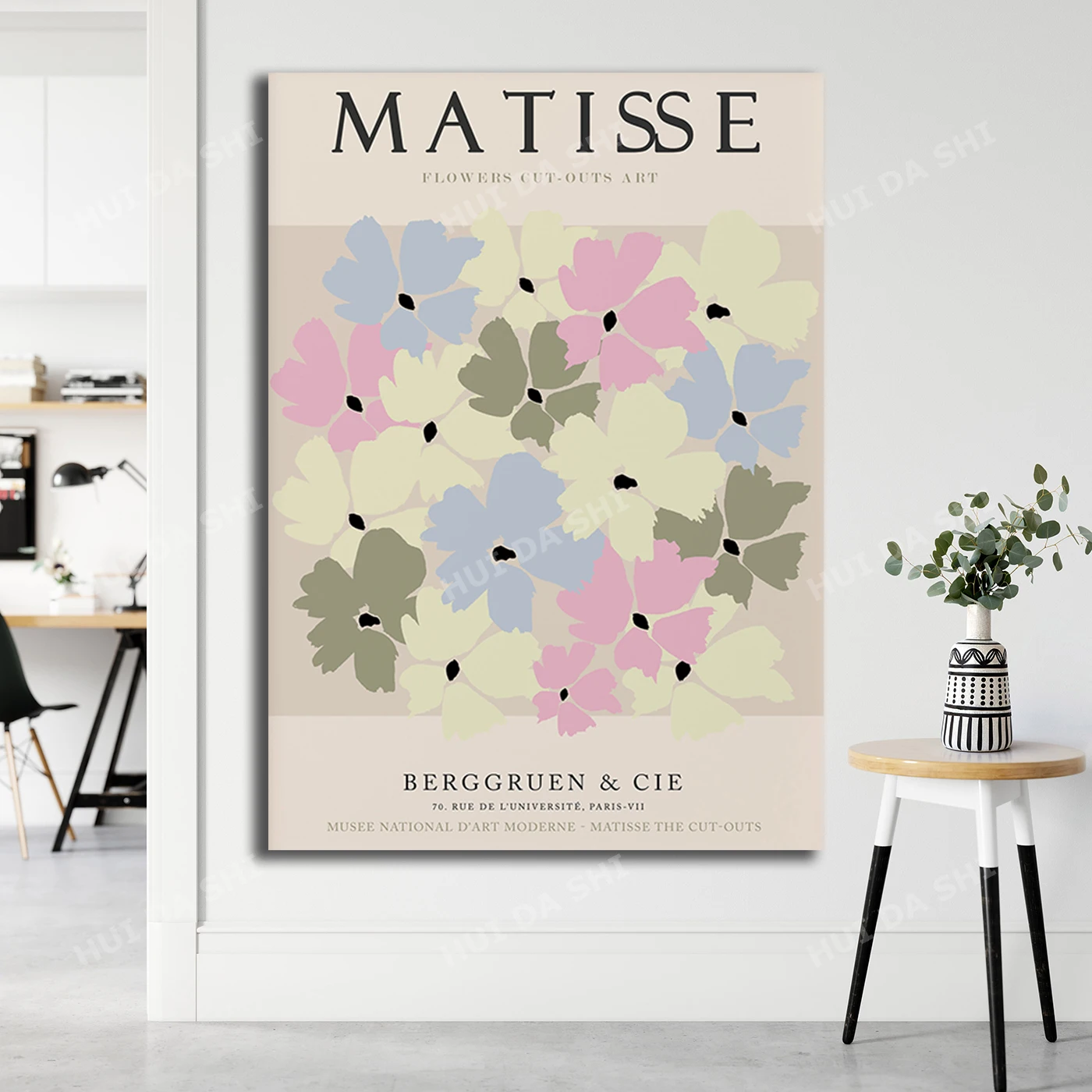 Выставочная цветочная коллекция Henri Matisse высококачественный принт | Светлые