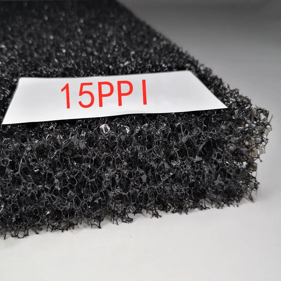 Reusable Biochemical Sponge Water Filter Fish Tank Pond Foam Bio-sponge Filter Aquarium Accessories Black 6