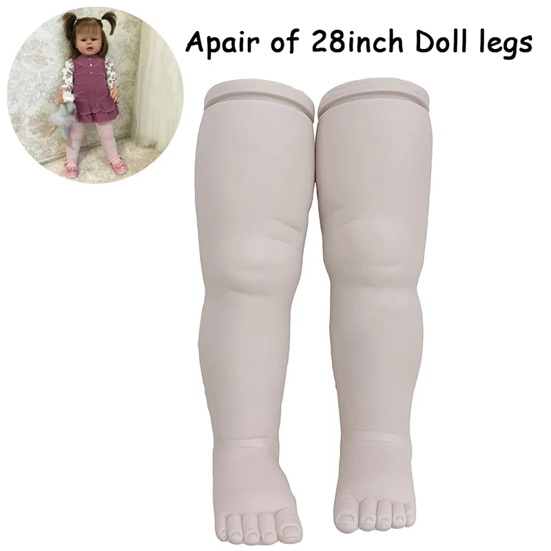 Reborn dolls 28 Inch doll parts straight leg huge toddler doll DIY body parts realistic reborn legs