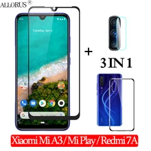3-in-1 Case + Camera Tempered Glass For Xiaomi Mi 