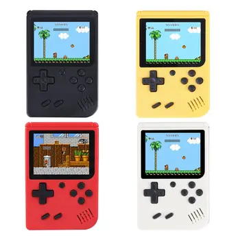 

RS-6A 3.0" Screen Mini Pocket Handheld Game Console 500 Retro Games Player Machine Support TV Output for Kids Gifts