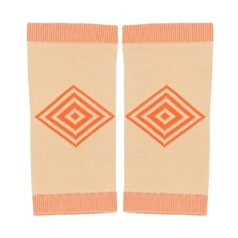 Beige with cashmere 1 пара теплых налокотников протектор тренажерный зал Спорт рука Guard Brace Поддержка рукав спортивное снаряжение - Цвет: Beige with cashmere
