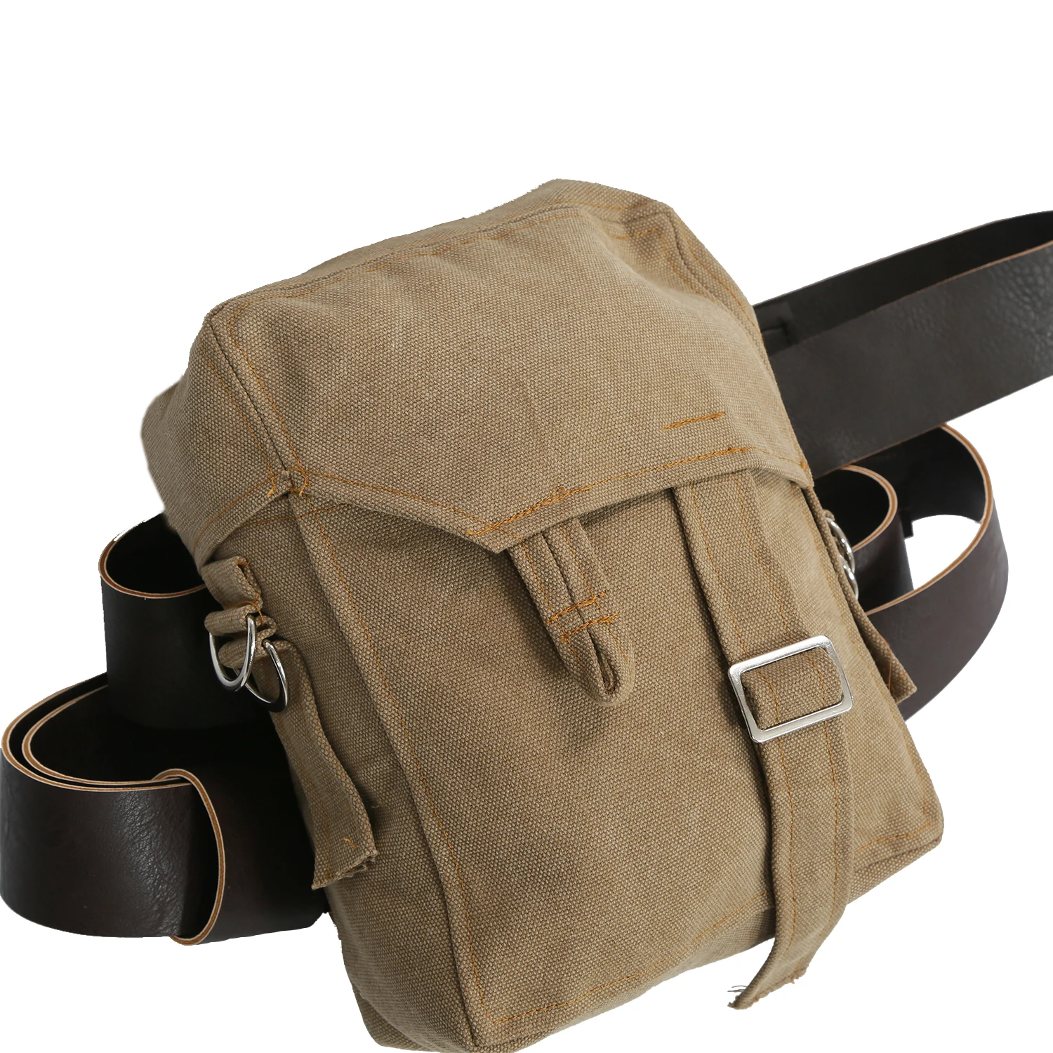 Звездные войны фильм Рей сумка с ПУ ремень коричневый холст Rey Sidebag косплей костюм аксессуары Рождественский подарок реквизит