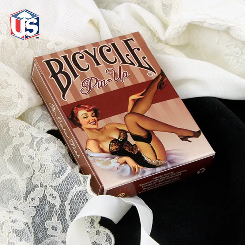 Велосипед Pin Up игральные карты Волшебная колода Покер Размер Ограниченная серия