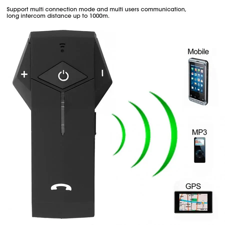 Мотоциклетный шлем Стерео Bluetooth наушник для внутренней связи Hands-Free NFC Беспроводная гарнитура с fm-радио