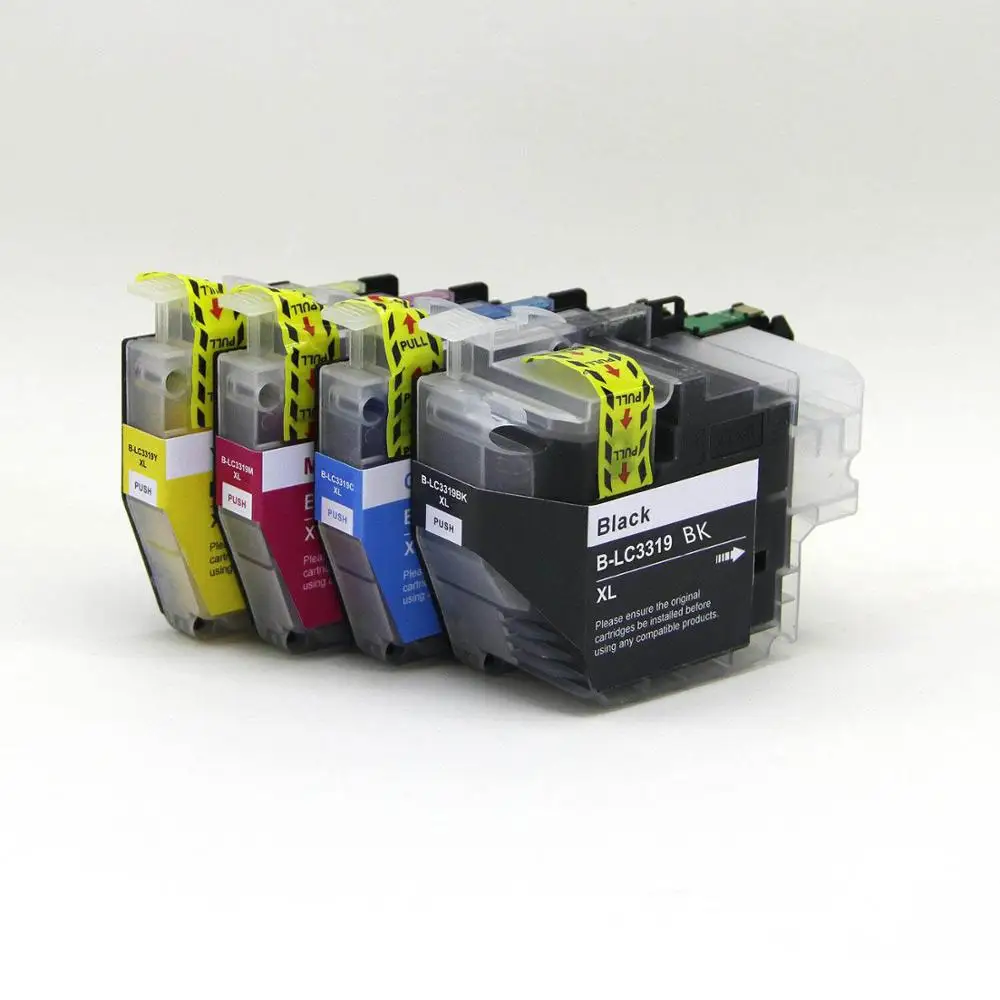 4PK LC3319 Совместимый картридж для принтера Brother MFCJ5330, 5730,6530, 6730,6930