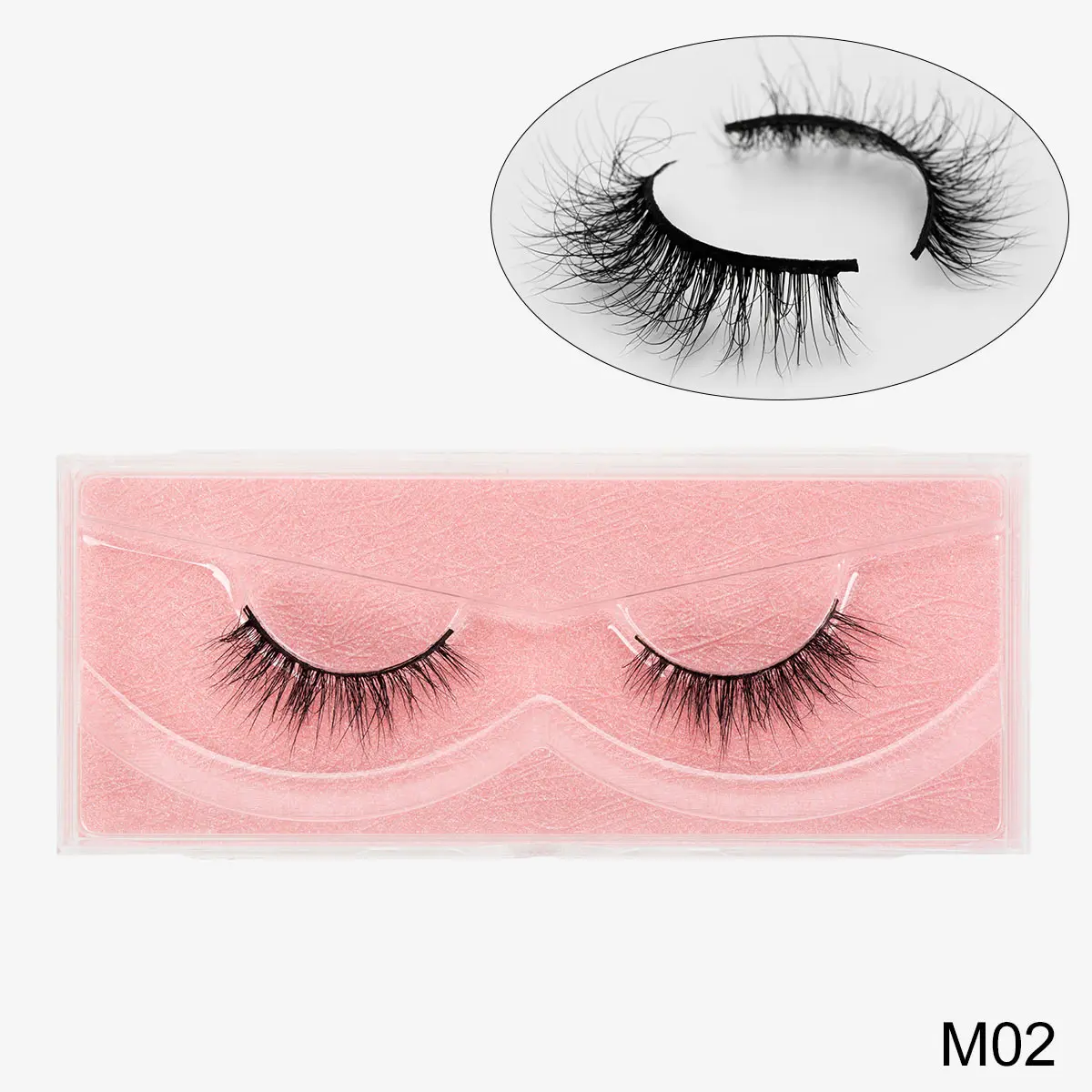 Накладные ресницы - Цвет: M02