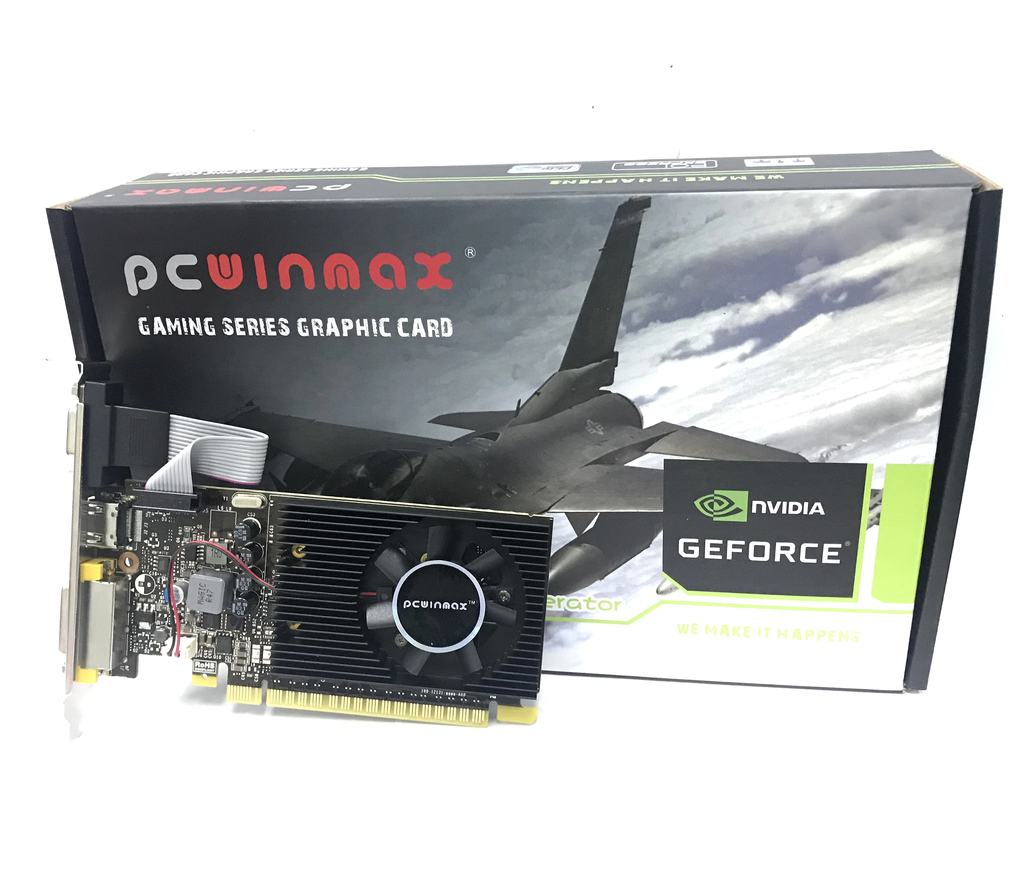 PCWINMAX оригинальная GT730 4G GDDR5 64 бит карта pci-e игровая карта, видеокарта. С DVI DP HDMI портом. Для NVIDIA GeForce