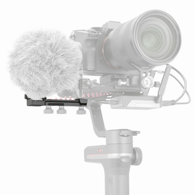Удлинительная пластина для Zhiyun Weebill S Gimbal холодного башмака Многофункциональный