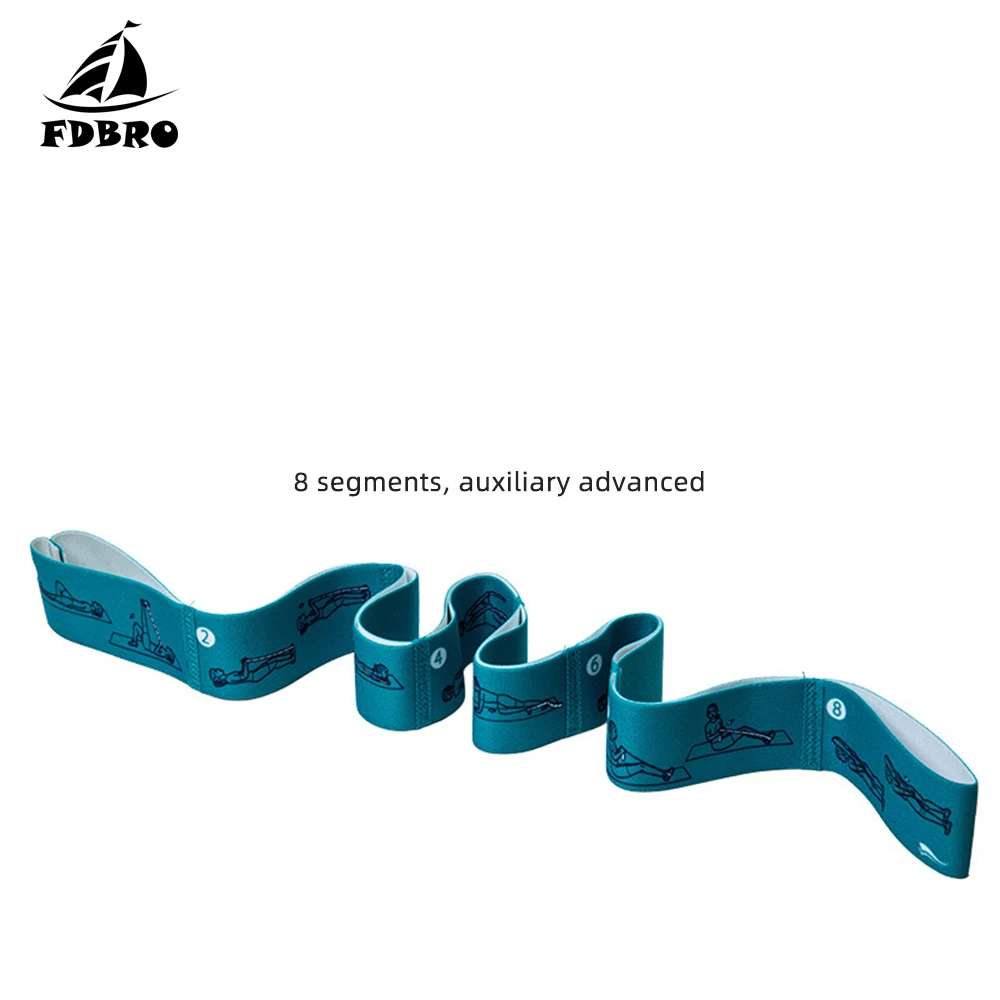 Elastic Bands Fitness Pilates Yoga Stretch Latin Workout Training Sport Resistance Bands Exercise Equipment Pull Strap Belt