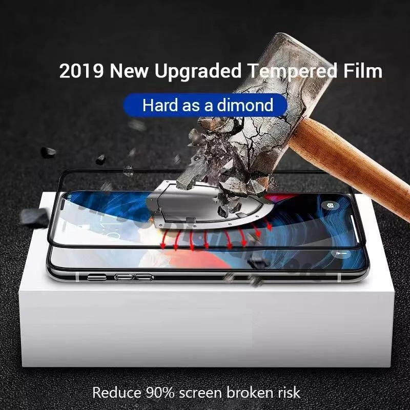 Full cover Tempered Glass Screen Protector for iPhone 11 11 Pro Max 3D Lens Film for iPhone 11 11 Pro Max