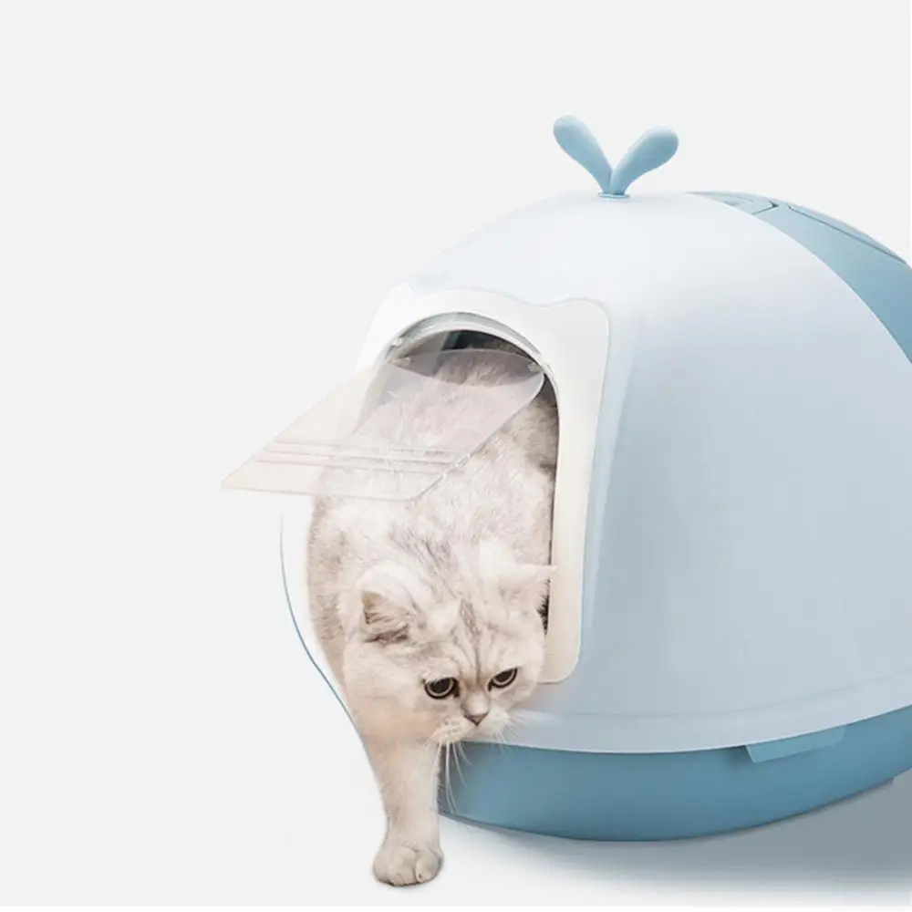 Полностью закрытый корпус с двумя кошка Кошачий лоток кошка дезодорант для туалета очень большой анти-всплеск Cat салат стул бассейна Товары для кошек полу-заключите