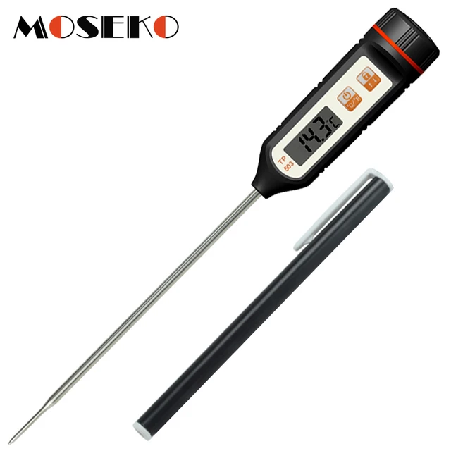 Moseko Gyorsan Olvassa El A Digitális Hús Hőszigetelő Vízálló Hüvelyt Az Étel Főzéséhez Konyhai Grillezés Bbq Sütő Tej Cukorkás Olaj - Image 2