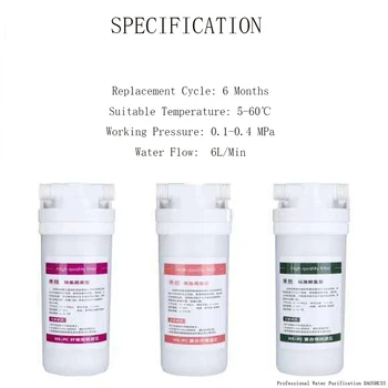 

Water Purification Filter Shower Filter Body Cleaning Filter Food Grade Fiber Filter SHOWER PURIFI WATER SYSTEM DaoWaterYI