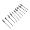 10pcs Dental Grinding Heads Tungsten Steel Teeth Polishing Burs Dental Lab Grinding Drill Grinder Dentistry Equipment Burs ► Photo 2/6