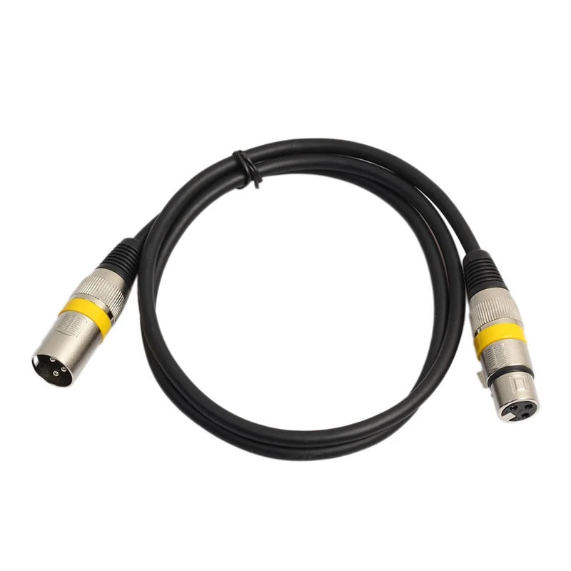 5 шт. посылка XLR кабель для мужчин Женский 3 Pin к кабелю для подключения внешних устройств аудио Фольга кабель + экранирующая оплётка для
