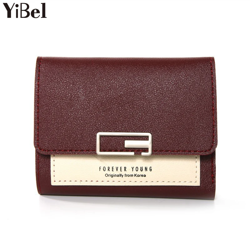 

2021 Leather Women Wallet Hasp Small and Slim Coin Pocket Purse Women Wallets Cards Holders Luxury Brand Wallets Designer Purse