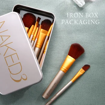 

12Pcs/set Soft Makeup Brushes Foundation Eyeliner Eyebrow Eyeshadow Lip Brushes Set Cosmetic Tools Pincel Maquiagem With Packing
