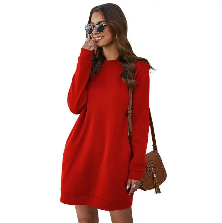 sweatshirt midi dress