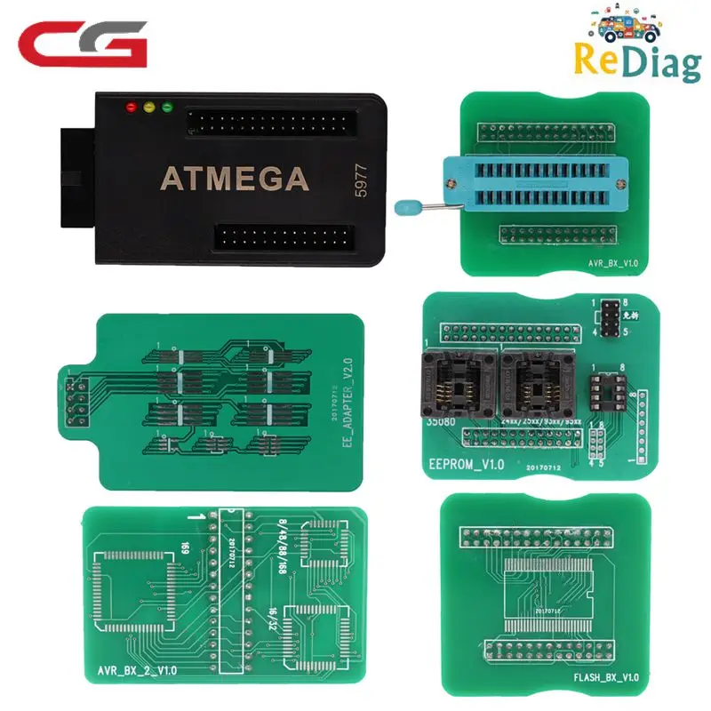 Горячая Распродажа CG100 ATMEGA адаптер для PROG III устройства восстановления подушек
