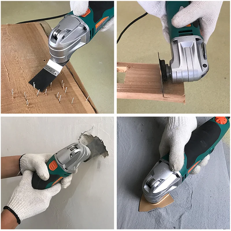 Multi Renovator Full Set Household Use Mini Oscillating Saw Multifunction Tool 37Pcs Accessories DIY Multiplication Power Saw