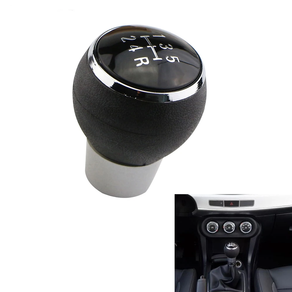

5 Speed MT Gear Shift Knob for Mitsubishi Lancer EX EVO GTS ASX V3 V5 V6 Manual Gearbox Replace Parts Gear Head Handball