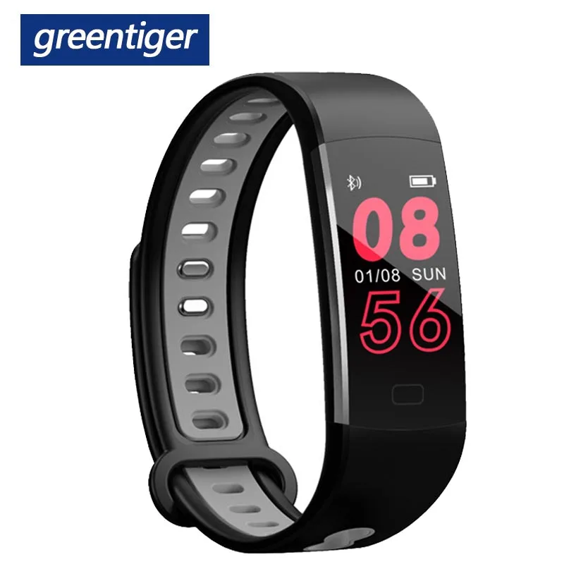 

Greentiger Color Screen Y6 Smart Band Waterproof Heart Rate Activity Smart Bracelet Fitness tracker VS Y5 Smart Wristband