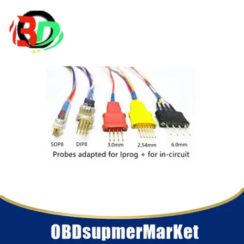 

Probes Adapters for in-circuit ECU Work with Iprog+ Programmer and Xprog