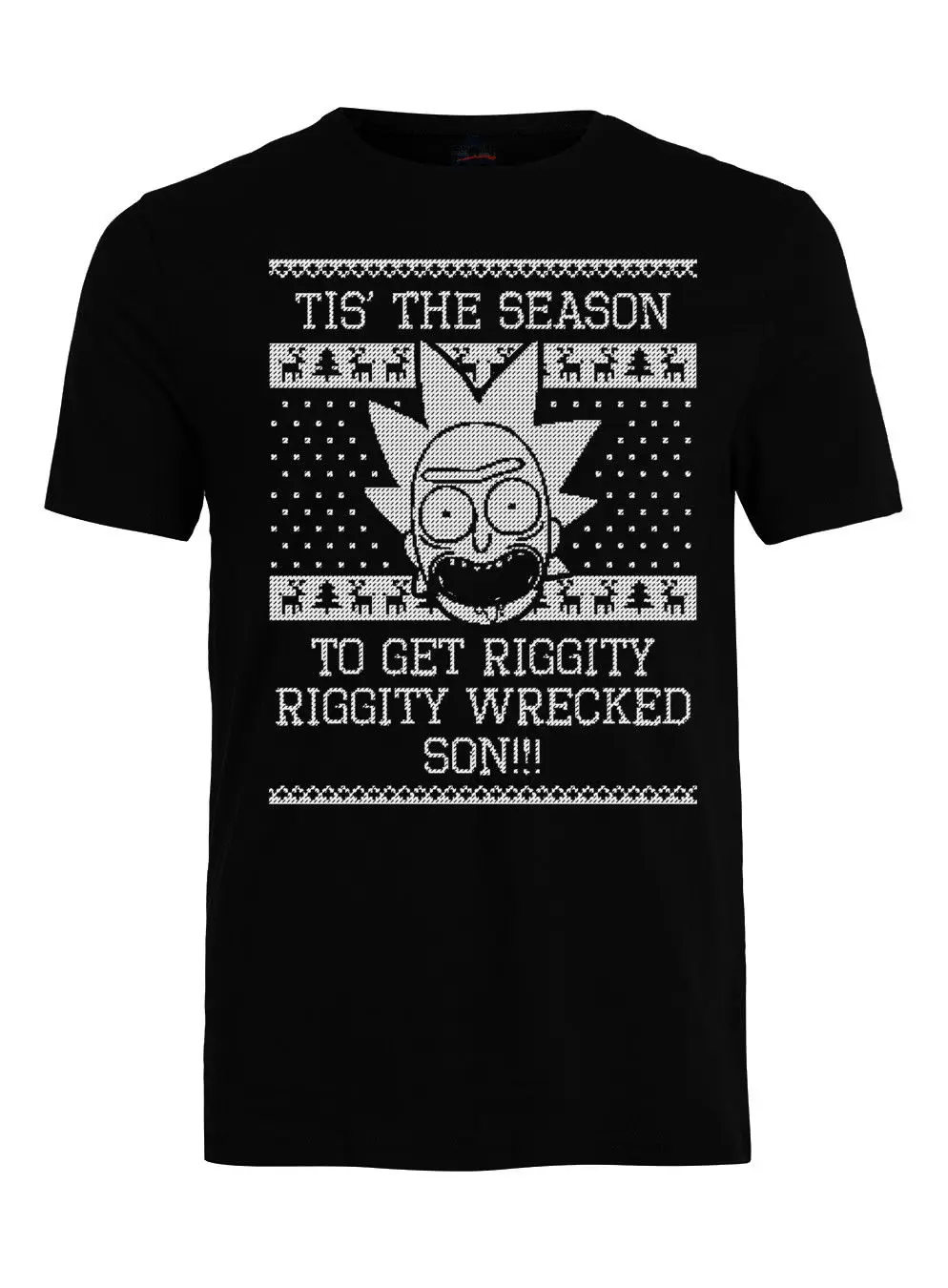 Men's New Arrival Summer Style Tis The Season To Get Riggity Wrecked Son Ugly Christmas T-shirt Funny Shirt T Shirts For |
