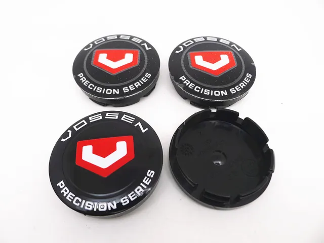 4 stücke 56mm Vossen Auto Rad Center Hub Cap Abdeckung Emblem Abzeichen Aufkleber Hub Auto Styling