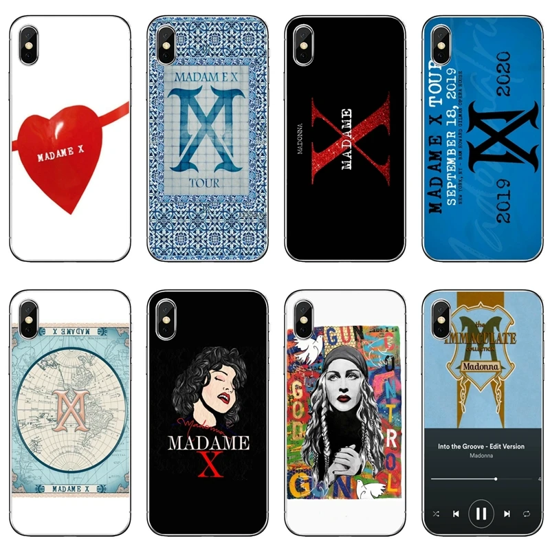 Madonna Madame x Accessories Phone Case For iPhone 11 Pro XS Max XR X 8 7 6 6S Plus 5 5S SE 4S 4 iPod Touch 5 6 iphone 6s plus phone case