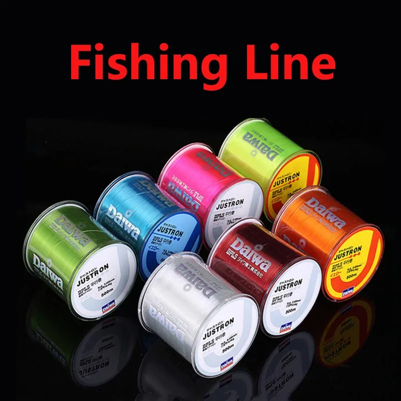 

500m Super Strong Wear-resistant Nylon Fishing Line Multifilament Japanese 2LB - 40LB Carp Fishing Line Fishing Accessories