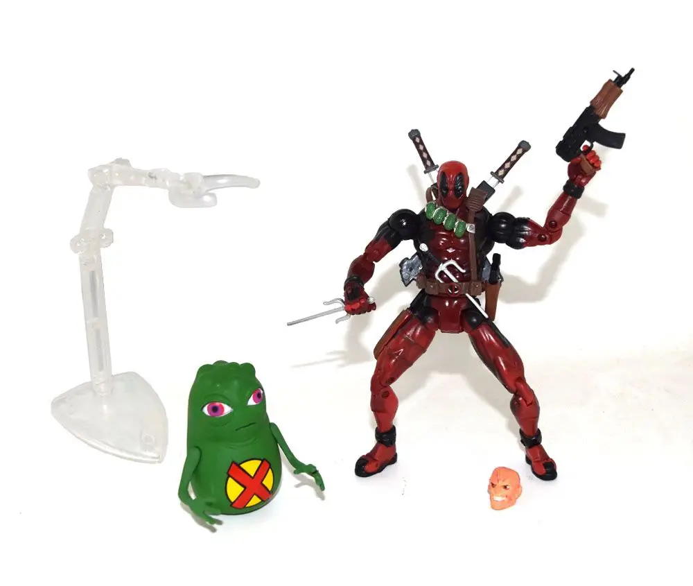 Deadpool Dool Marvel Legends Человек-паук Железный человек Тони баннер Черная пантера Hydra Solider Дэдпул Халк Росомаха Свободные Фигурки Лидер продаж - Цвет: Deadpool Dool