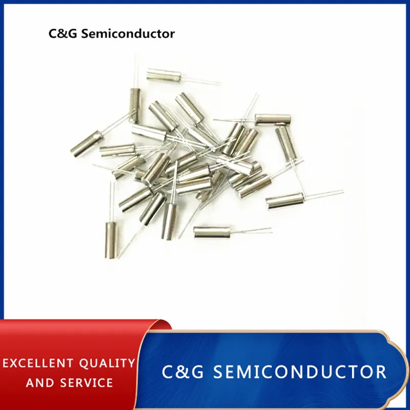 20PCS 32.768 kHz Crystal Cylender 3*8 mm Oscillator 3*8mm 3X8MM 3X8 MM 32.768K