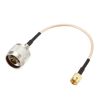 

uxcell RG316 Coax Cable N Male to SMA Male Pigtail Cable 50 Ohm 0.66-feet