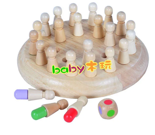 Деревянные игрушки развивающие игрушки продвижение памяти игрушки ji yi qi