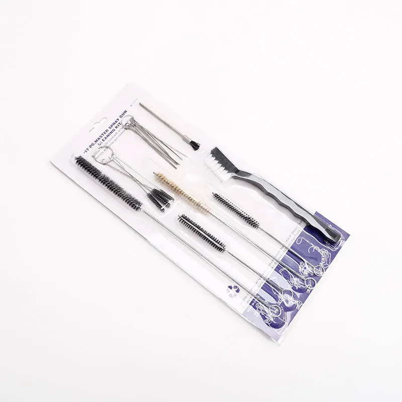 Пистолет-распылитель трубопровод Чистящая Щетка для машины аксессуар чистящий набор qiang Machinery машинная Чистка прямая нейлоновая щетка