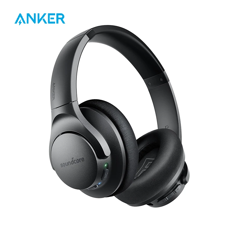 Anker Soundcore Life Q20 гибридные активные наушники с шумоподавлением, беспроводные Накладные наушники Bluetooth