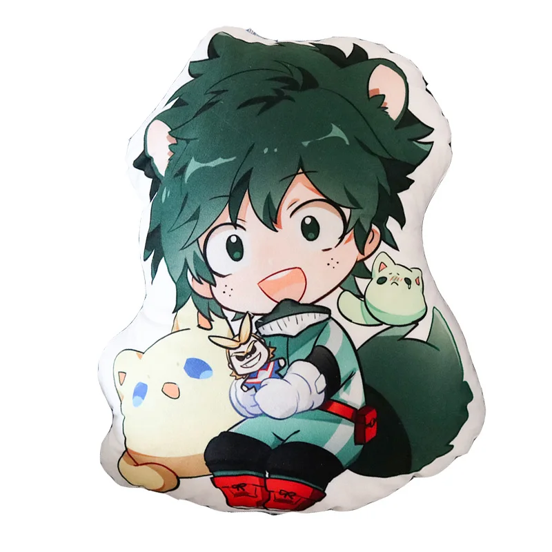1 шт. 50 см My Hero Academy плюшевые игрушки Аниме Boku Yoh Asakura Katsuki Bakugo Shoto Toooroki подушки плюшевые игрушки из мультфильмов для девочек - Цвет: B