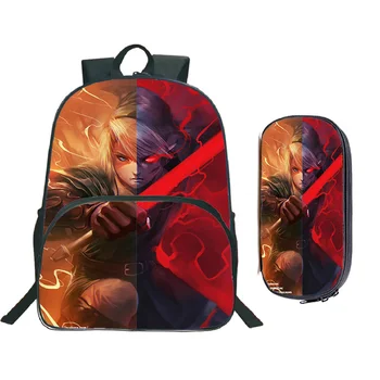

Beautiful The Legend of Zelda Zelda Sheik Split Backpack Boys Girls Fashion Surprise Gift School Bag(2set / Backpack+pencil Case